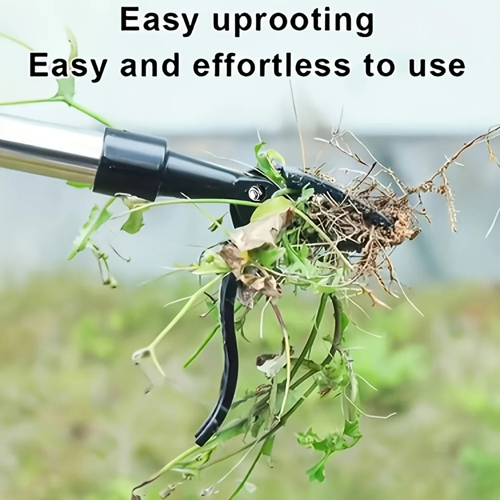 1pc 4-Claw Weed Tool Head - Professional Root Extractor for Tough Garden Weeds, Ergonomic Yard Maintenance Solution