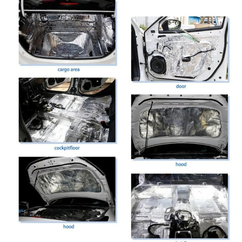 Self-Adhesive Car Sound Deadening Mat - Foam and Foil - view 4