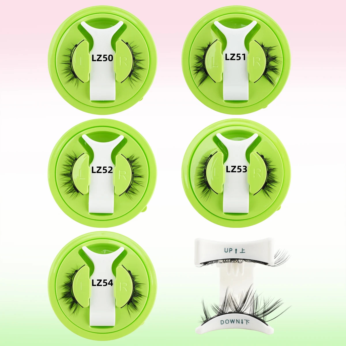 3D Magnetic Eyelashes with Tweezer – Reusable No-Glue False Lashes