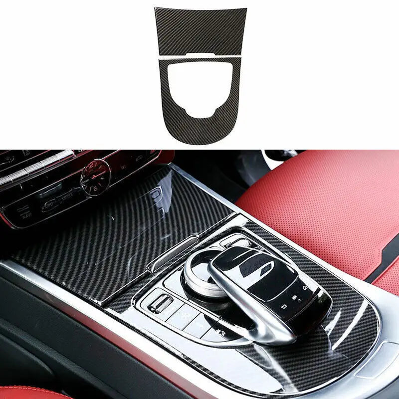 Dry Carbon Fiber Shift Panel Cover for Mercedes G-Class 2019-2023