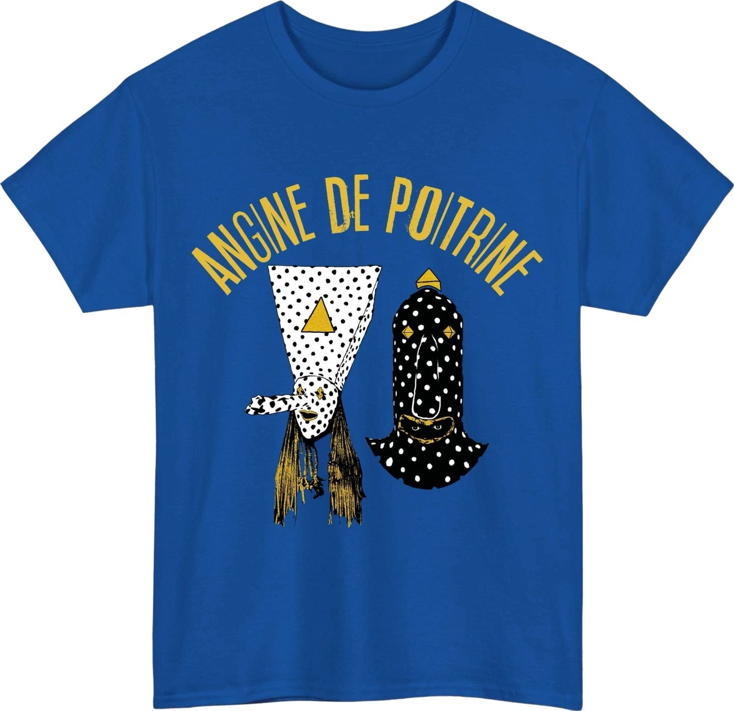Angine De Poitrine T Shirt Women's Men Cotton Tee Casual Summer Oversized Streetwear O-Neck Novelty Trendy Vintage Harajuku Top