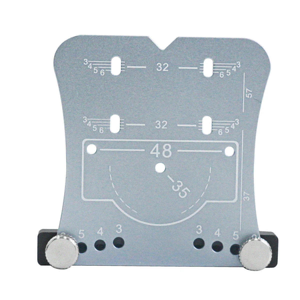 35mm Hinge Aluminum Alloy Hole Opener Hinge Hole Positioning Plate Door Woodworking Board Hinge Special  Positioning Template