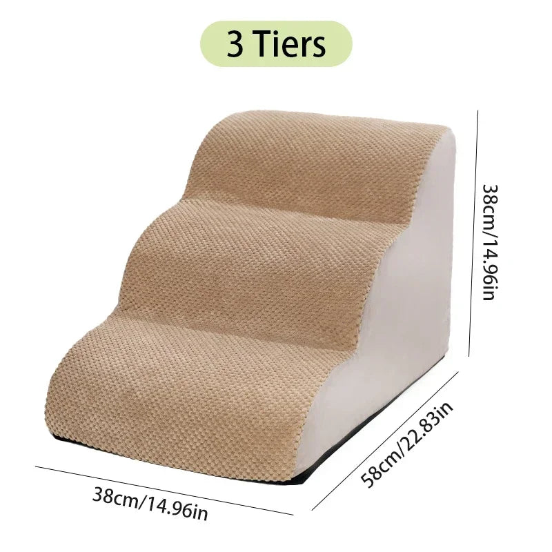 Removable 2 or 3 Step Dog Stairs - High Bed Ramp – photo 7