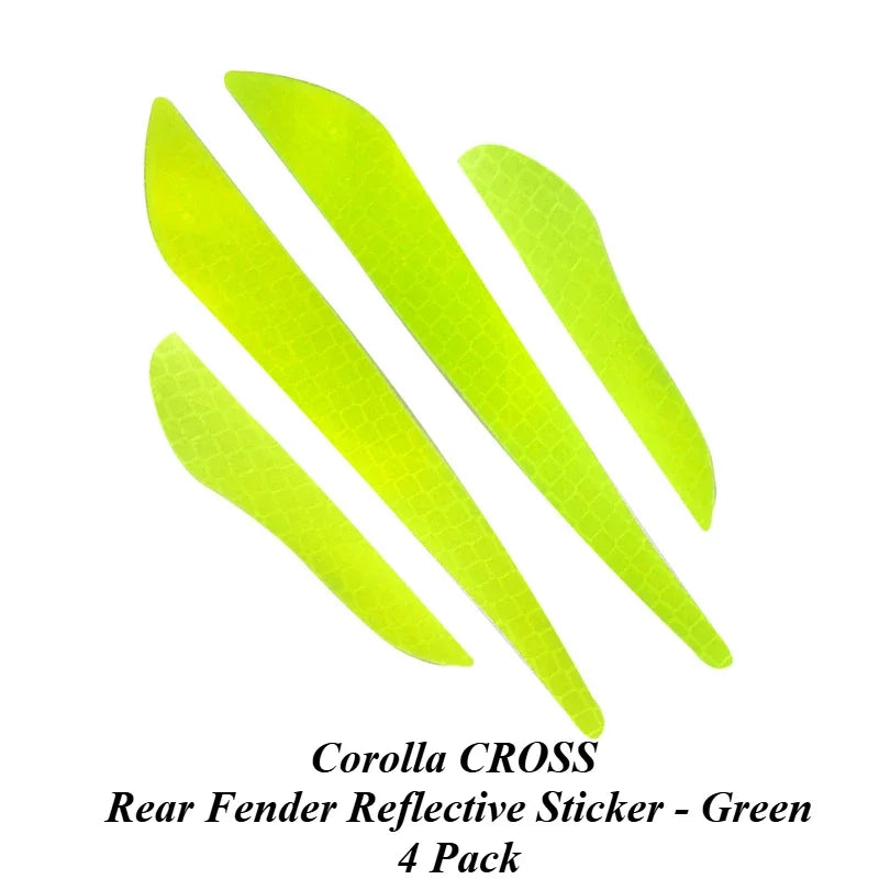 For Toyota Corolla CROSS door reflective warning sticker modification special body decoration sticker-Interior modification