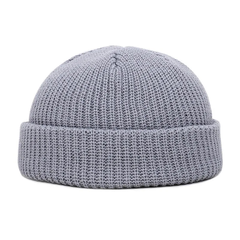 Classic Knit Beanie for Men and Women - Black, White, Gray or Beige - photo 5