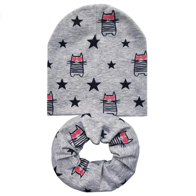 Kids Dinosaur Hat and Scarf Set - Cartoon Beanie with Neck Warmer - photo 17