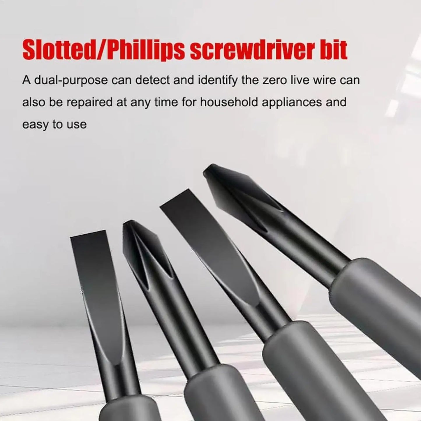Voltage Tester Screwdriver Voltage Tester Screwdriver Pen Magnetic Homeowners Electrical Current Test Detector Screwdriver