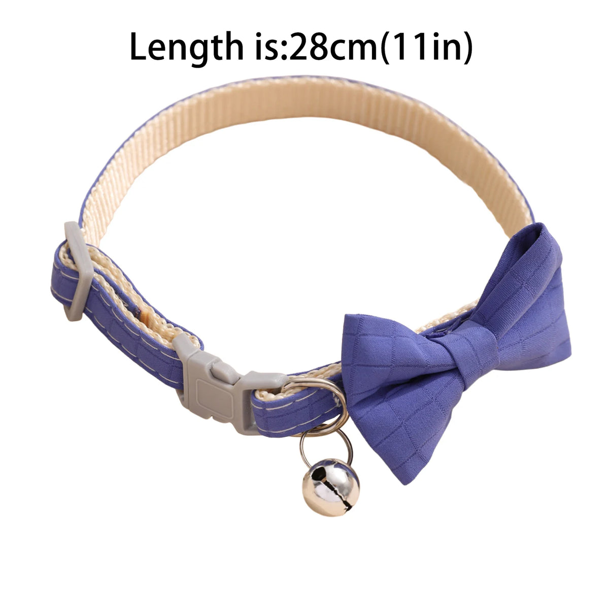 Pet Collar Adjustable 22-28cm Cat Collars Cute Bowknot Necklace Soft Bell Puppy Lead Pet Product Cat Dog Accessories