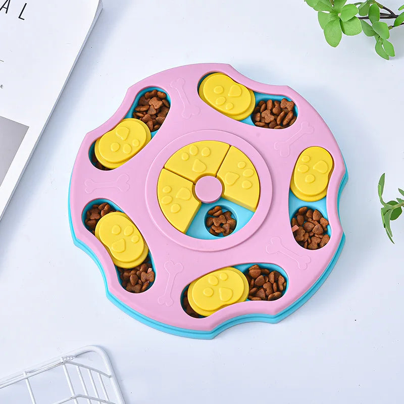 Non-Slip Slow Feeder Dog Bowl - Maze Design for Fast Eaters