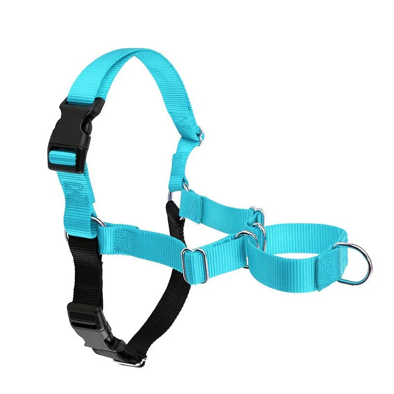 Medium Big Dogs Vest Harness Anti Break Solid Nylon Chest Traction Durable Husky Adjustable Walking Training Pet Accessories