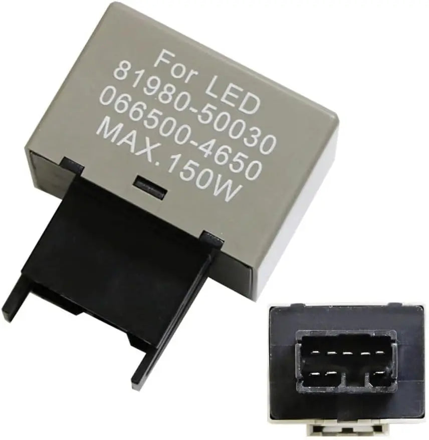 8-Pin LM449 81980-50030 066500-4650 Electronic LED Flasher Assy Relay Fix Compatible with Lexus Scion or Toyota LED Turn Signal