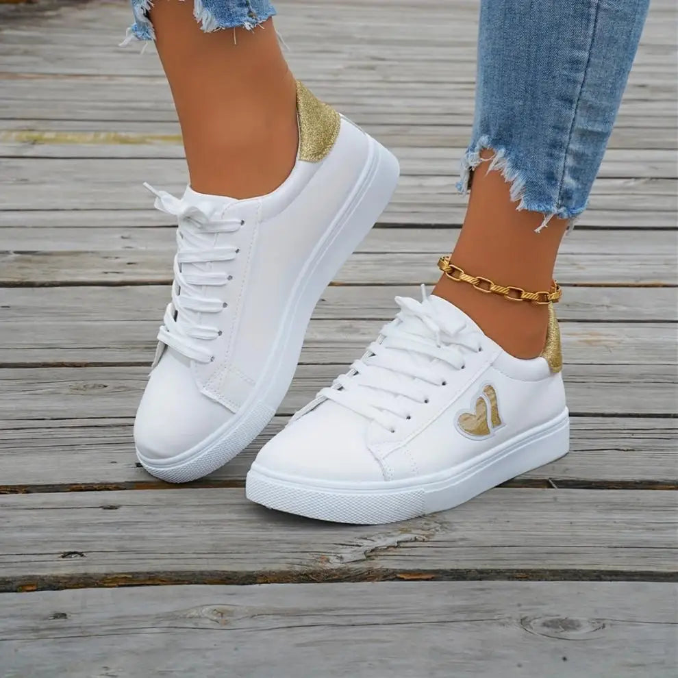 Breathable Canvas Sneakers for Women — Anti-Odor Low-Cut All-Season Shoes