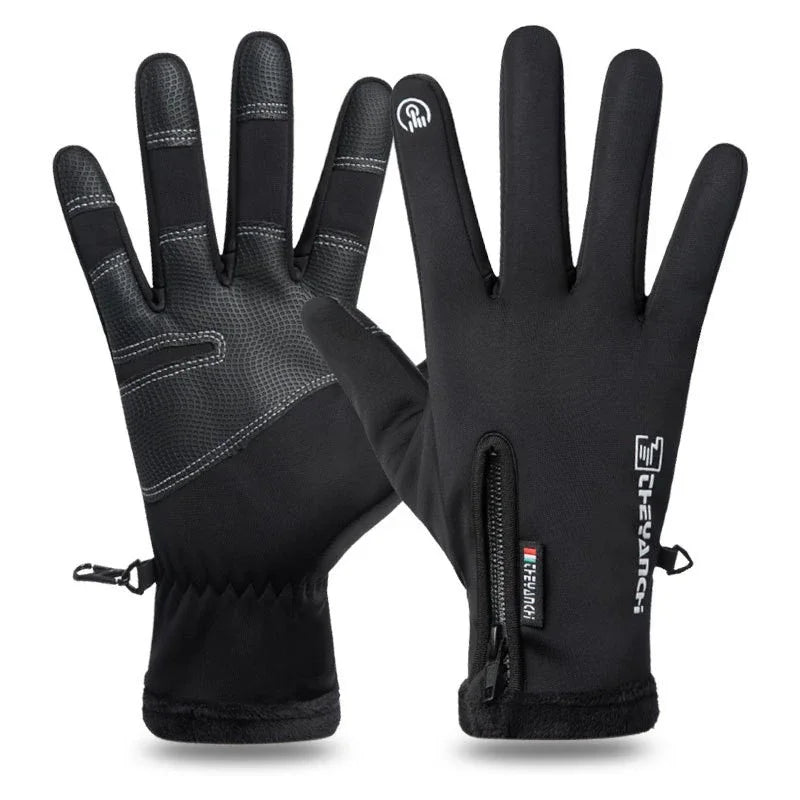 Thermal Touchscreen Winter Gloves, Windproof Ski Gloves