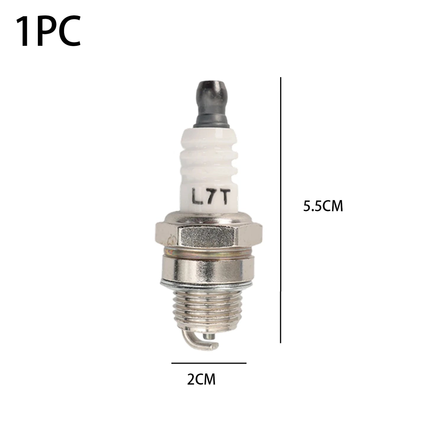 L7T Spark Plug for Grass Cutter Small Engine Chainsaw Grass Cutter Trimmer Brush Cutter Generator Water Pump Replacement