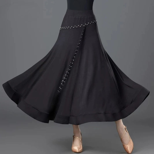 Women's large-swing waltz competition dress