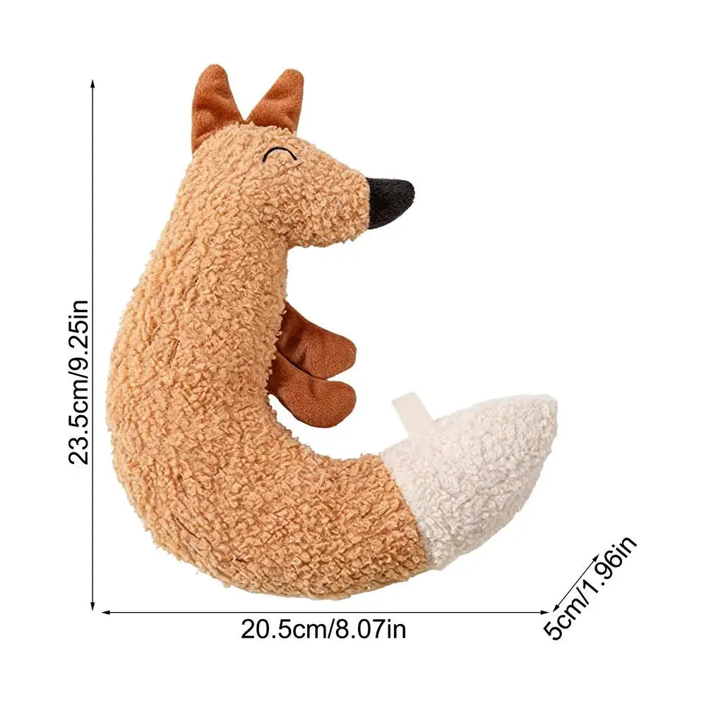 Plush Squeaky Chew Toy for Cats & Dogs - Tough Doll Toy – photo 7