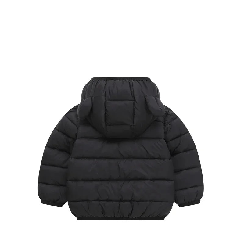 Kids Padded Hooded Zip Coat - Casual Winter Jacket, 2-6 Years - photo 2