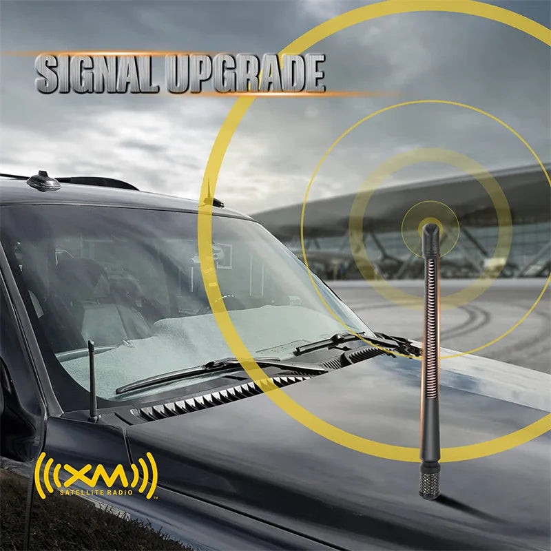 32cm Universal AM/FM Radio Antenna — Fits Chevrolet Silverado & Most Trucks