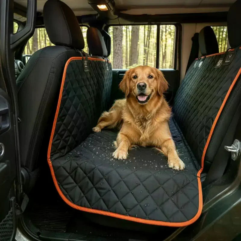 Rear Seat Pet Car Cushion - Waterproof, Wear-Resistant – photo 3