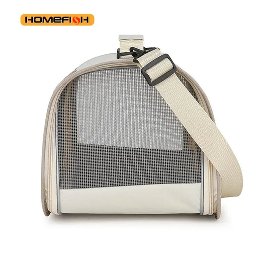 Foldable Cat Shoulder Bag - Breathable Carrier for Kittens