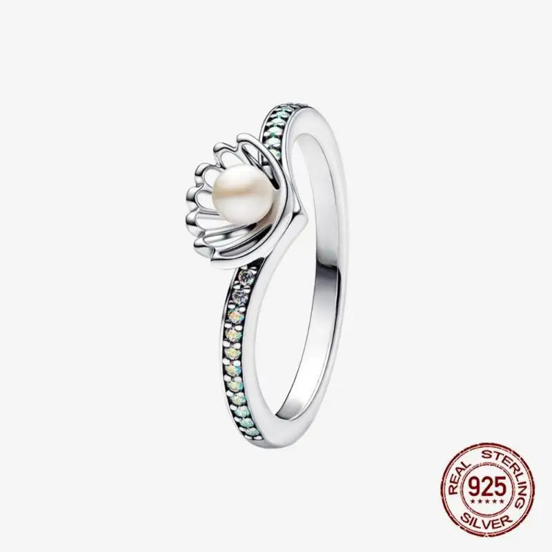 925 Sterling Silver Open Ring Style CZ Paved Heart Butterfly Flower Colorful Gemstone Ring For Women Daily Wear Jewelry Gift