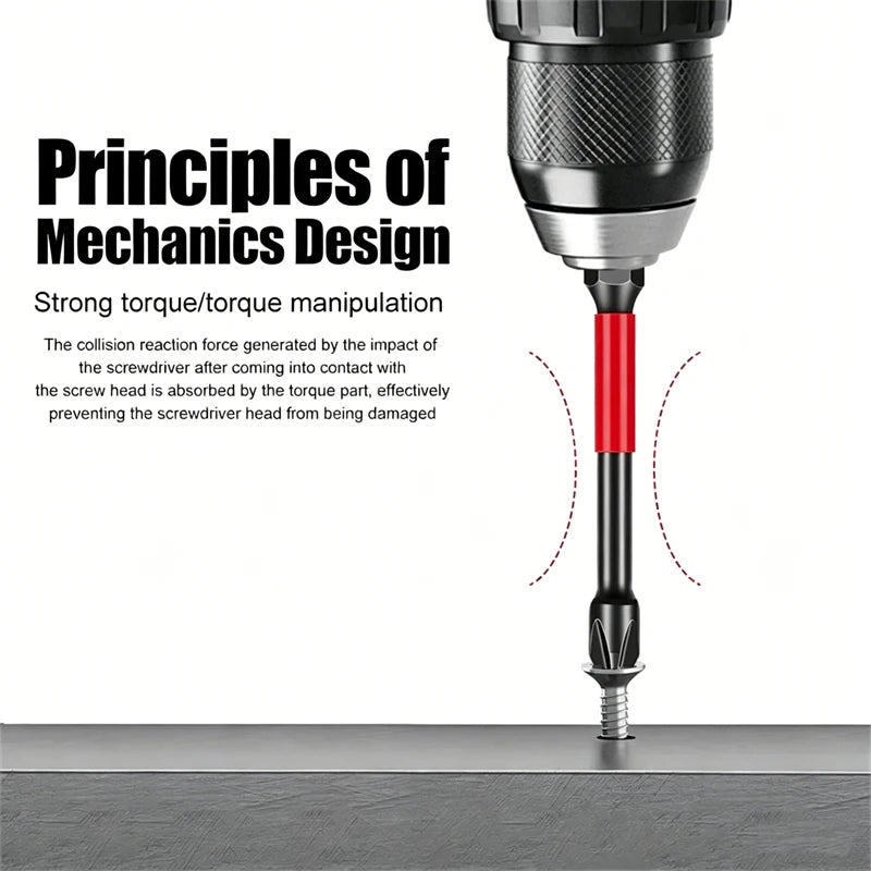 20pcs Magnetic Screwdriver Bit Set PH2 Phillips 25mm Anti-slip Shockproof Alloy Steel Impact Drill Bits for Outdoor Decoration
