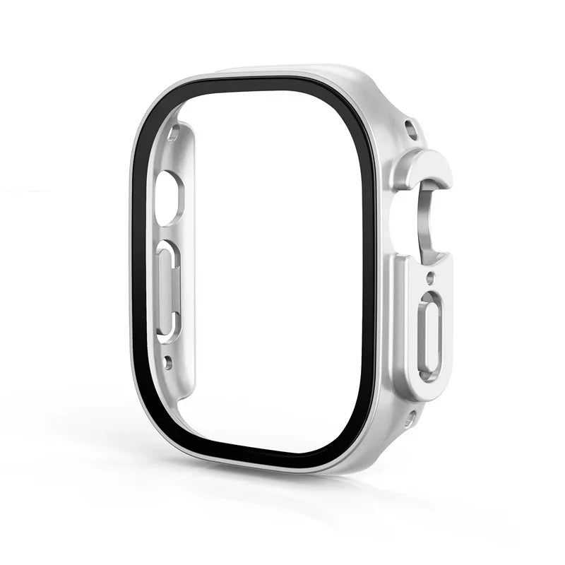 For Apple Watch Ultra 3 49mm 2026 PC Bumper+Screen Protector Tempered Glass+Cover for apple watch Case ultra 2/Ultra Accessories