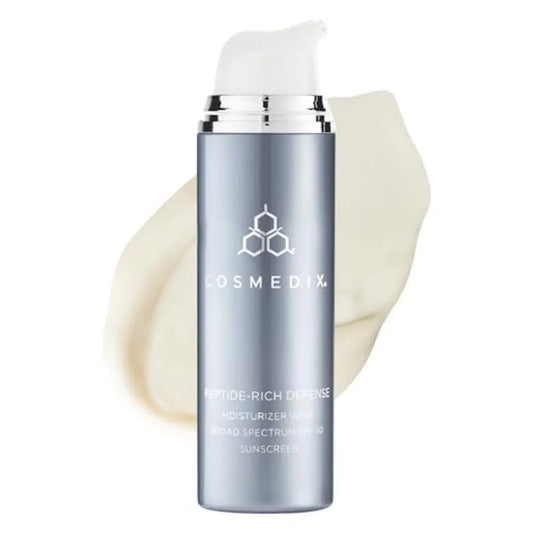 Peptide-Rich Defense Face Moisturizer - Hydrating Face Lotion with Broad Spectrum SPF 50 Sunscreen for Dark Spots, Fine Lines W