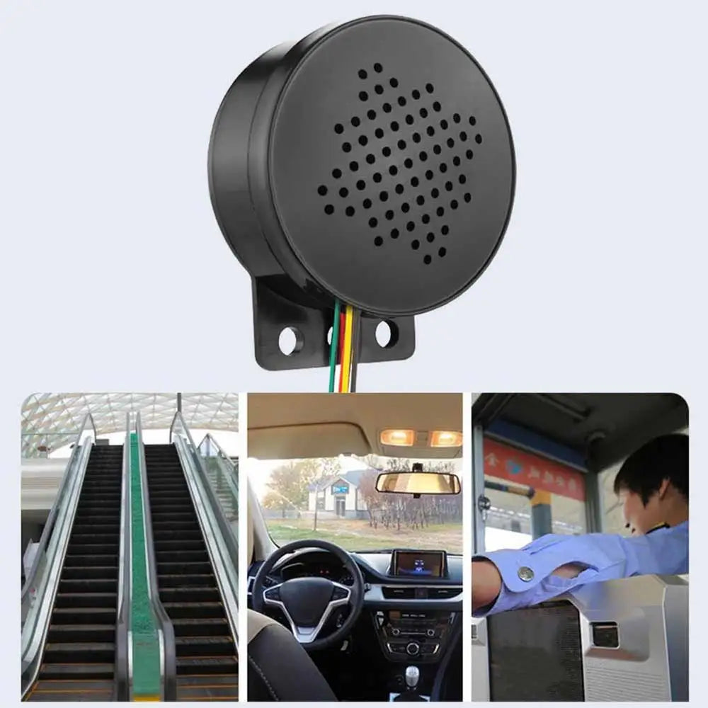 Multifunction 4 channel Trigger Voice Speaker Prompter Sound Alarm Reverse Siren Buzzer Alarm Horn Beep 12 24V Car Start Voice