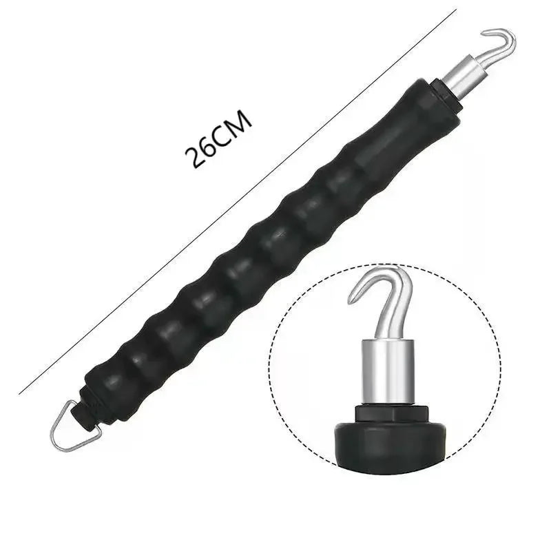 2026 New Semi-Automatic Rebar Tying Machine Wire Knoting Pliers Straight Pull Bar Binding Hook Construction Site Winding Tool
