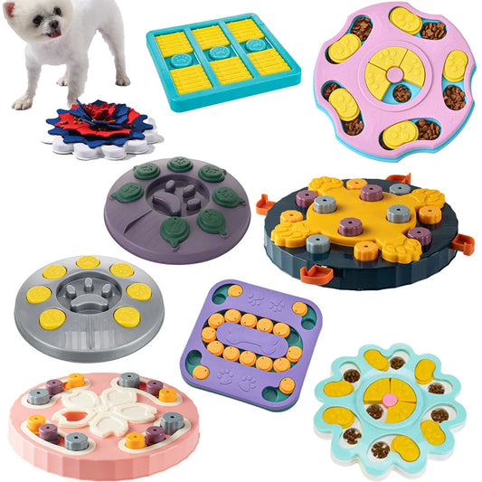 Non-Slip Slow Feeder Dog Bowl - Maze Design for Fast Eaters