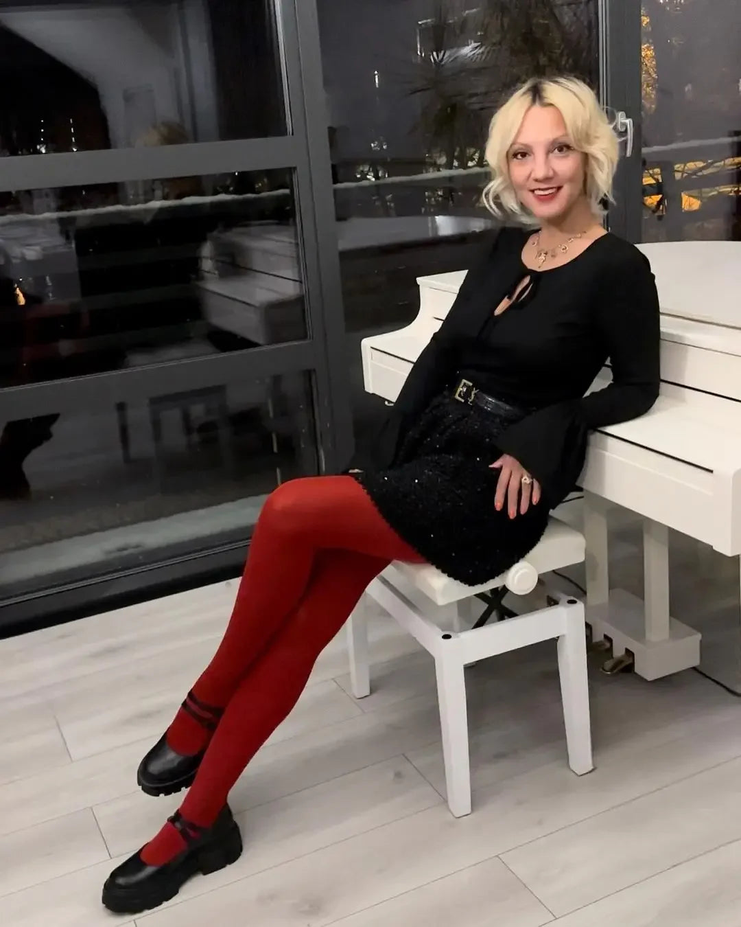 Women's Stretch Tights in Many Colors, One Size