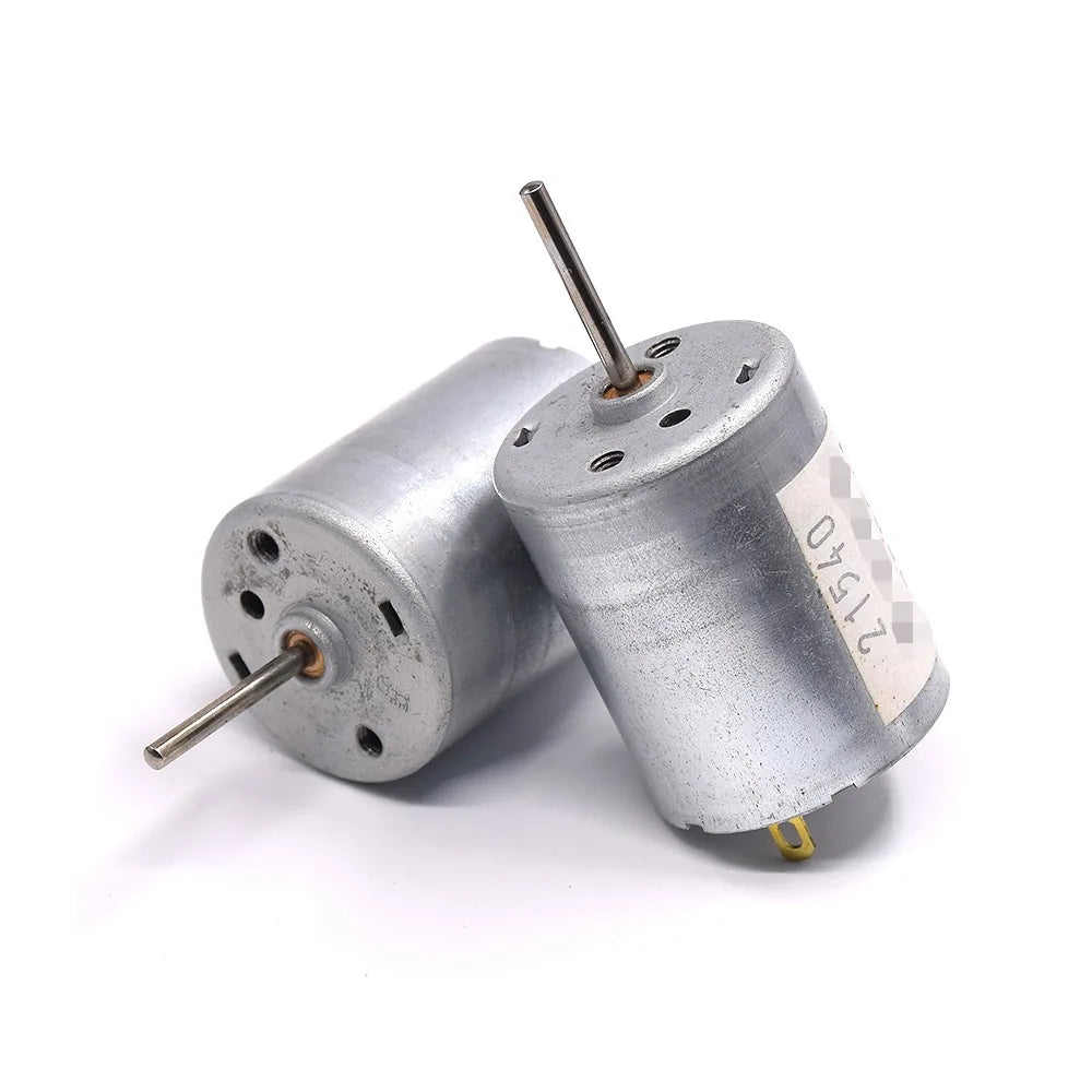 Mini 24mm Mute Engine JOHNSON RF-370CA-12560 DC 12V 18V 24V 7250RPM Car Window Door Lock Electric Motor 18mm Long Shaft