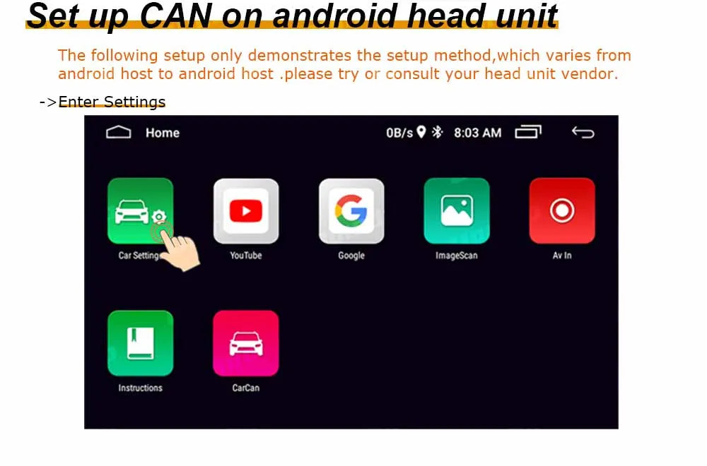 Android Radio CANbus Decoder Adapter — Chevrolet & Buick / Opel Applications
