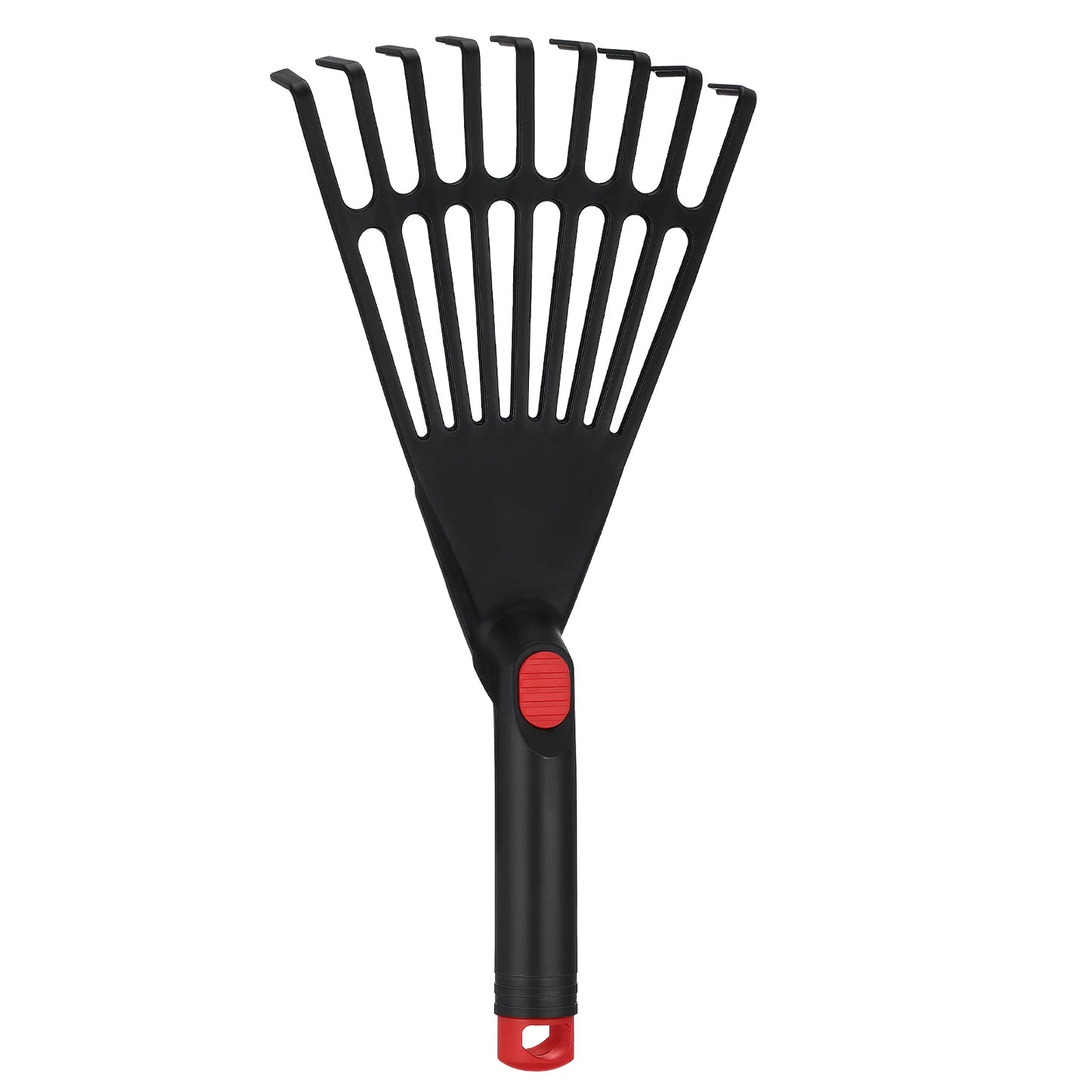 Plastic Garden Leaf Rake – Lightweight Wide Rake for Lawn & Leaf Cleaning