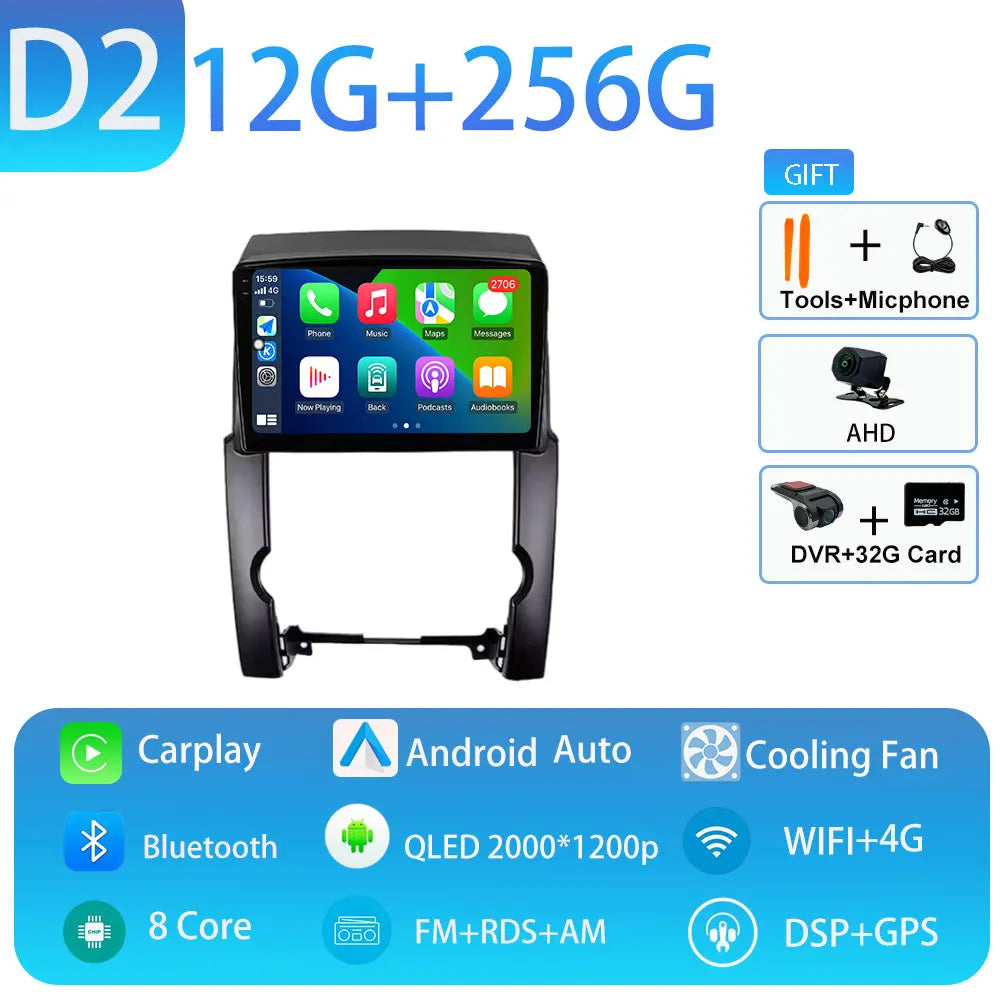 Android Car Stereo for Kia Sorento (2009–2012) — CarPlay, Android Auto, GPS, 4G, WiFi, Bluetooth