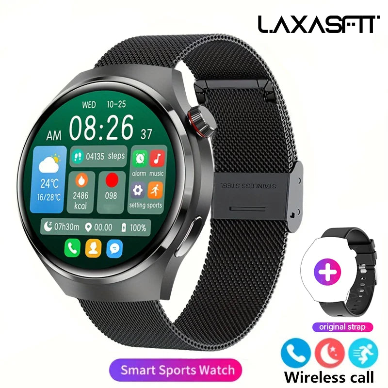 G.L Wear 2026 New Men's Smart Watch HD Display Health Tracking Bluetooth Calling Voice Assistant Sports Smartwatch
