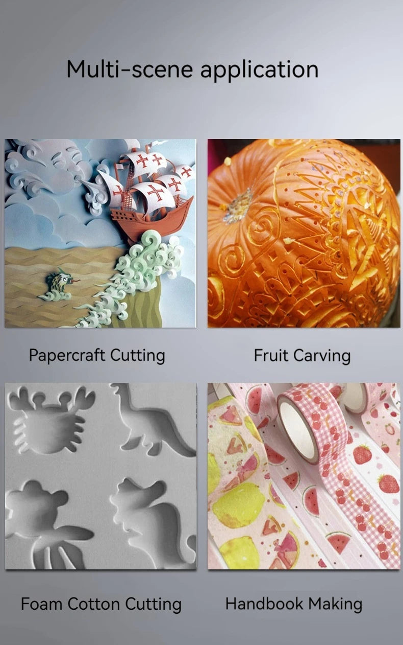 DIY Pen Carving Knife | Comes with 5 Interchangeable Horseshoe Art Blades