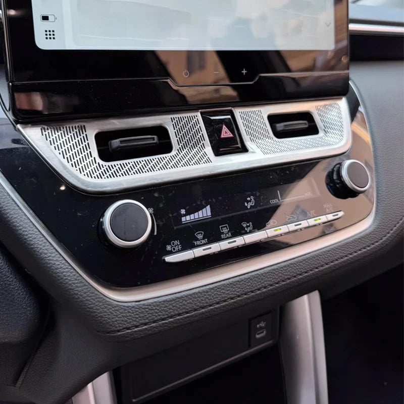 For Toyota Corolla Cross 2020 2021 2022 2023 2024 2025 dust cover for central control air outlet automotive interior accessories