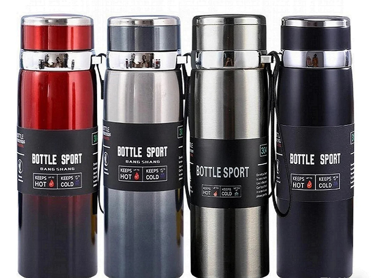 1L Stainless Steel Thermos Bottle - Insulated Flask for Tea and Coffee - photo 2