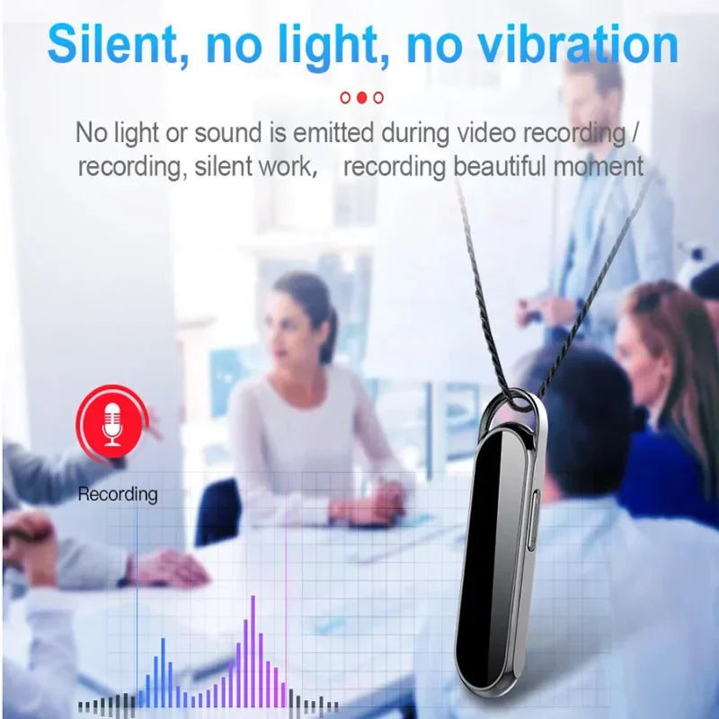 1080P Wearable Video & Voice Recorder — Portable DV Dictaphone