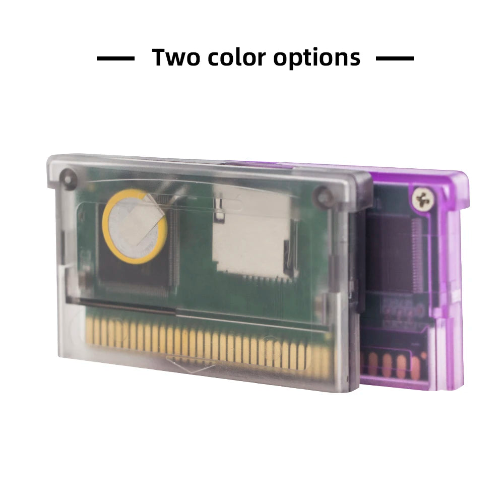 For Game GBA Rewritable Cart FlashGBACart Plus+ Backup Device RTC Compatible with GBA GBC GB NES Series
