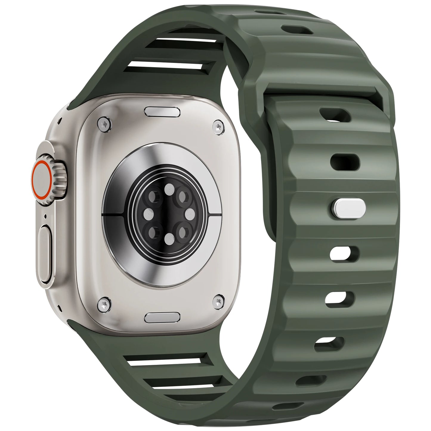 Silicone Strap for Apple watch ultra 2 3 band 49mm 45mm 44 mm 42mm 46mm accessories correa bracelet iwatch 11 10 9 8 7 6 SE 5 4