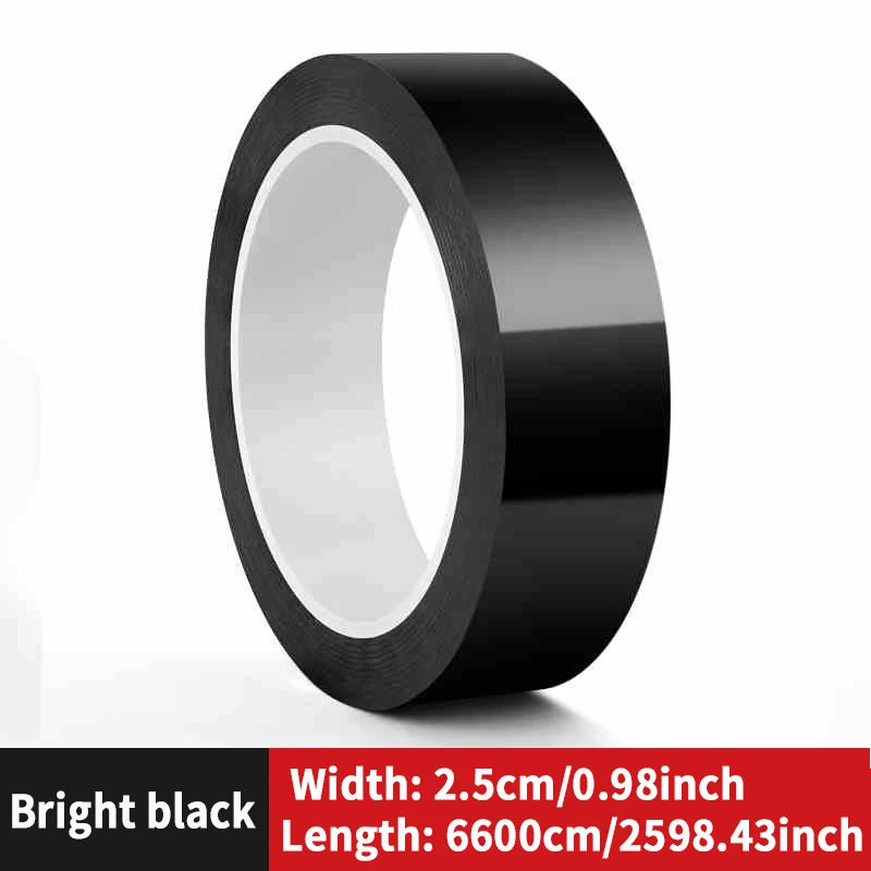 Car modified color film, High brightness black carbon fibrous PET car interior and exterior sticker, body mid net modification