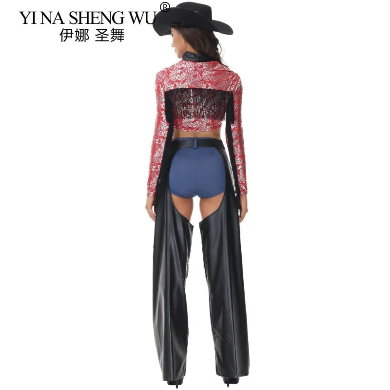 Retro 70s disco dance jumpsuit costume