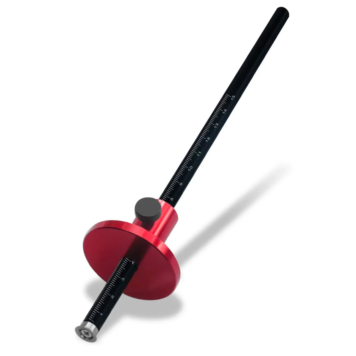 Woodworking Scriber - Wood Marking Tools With Inch & MM Scale, Wheel Marking Gauge - Parallel Line Drawing Mortise Measuring