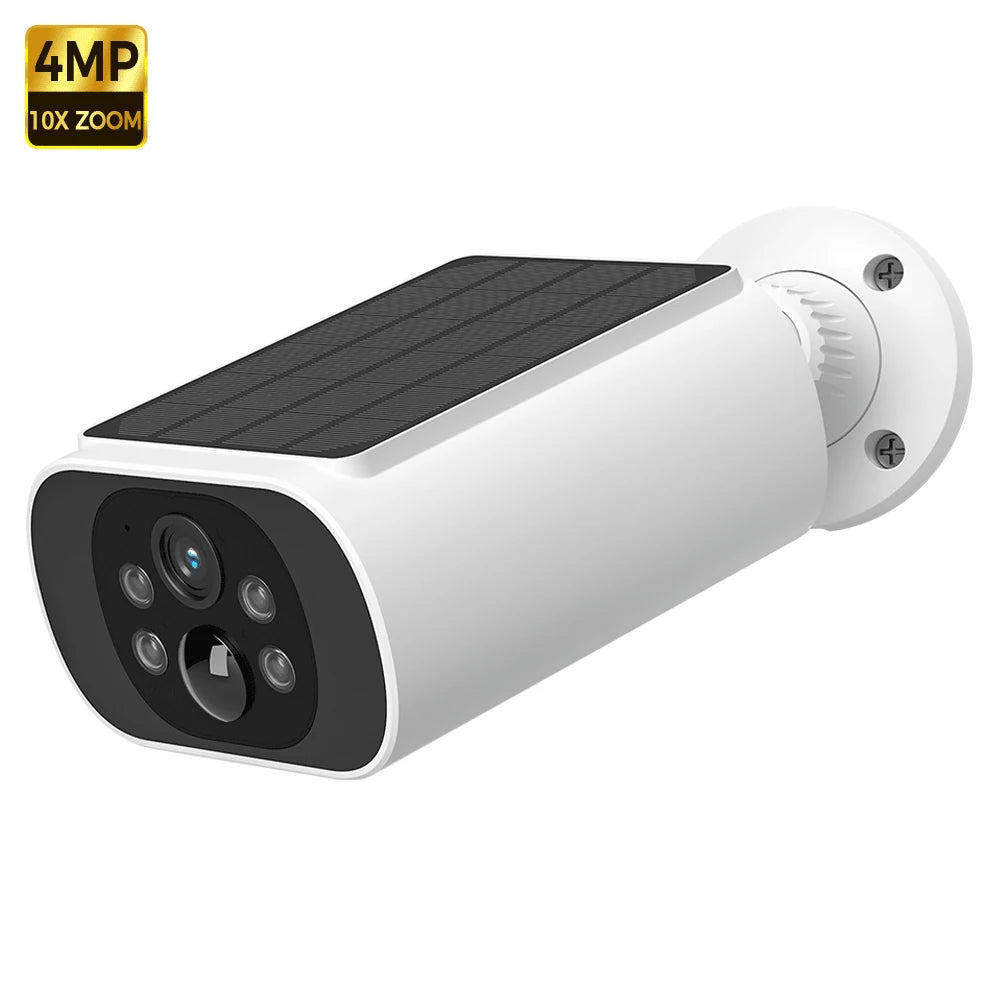 2.5K Solar Security Camera — Wireless Colour Night Vision, AI Detect