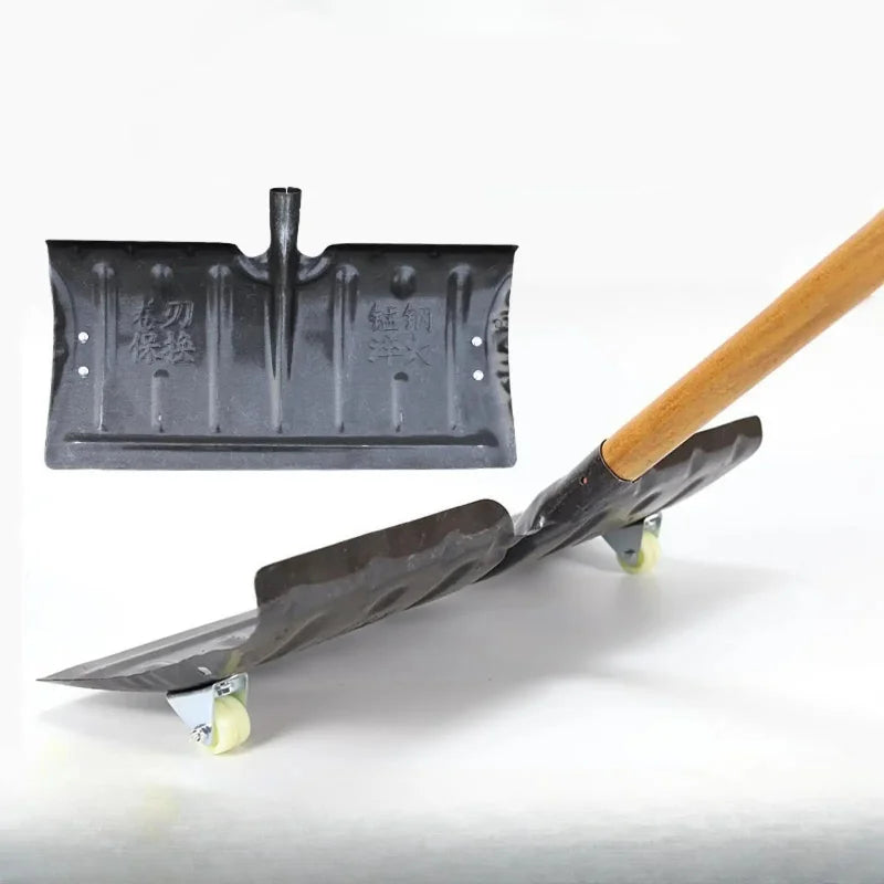 Heavy-Duty Snow Shovel Head — Replacement Snow Pusher for Deck, Yard & Road