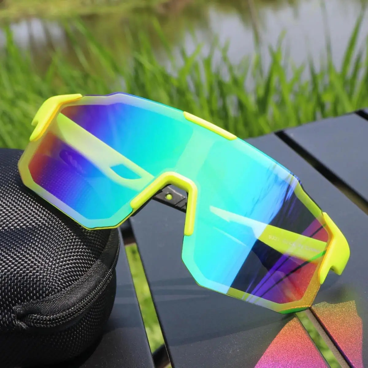 Cycling Sunglasses — Large Frame UV400 Windproof Sport Shades