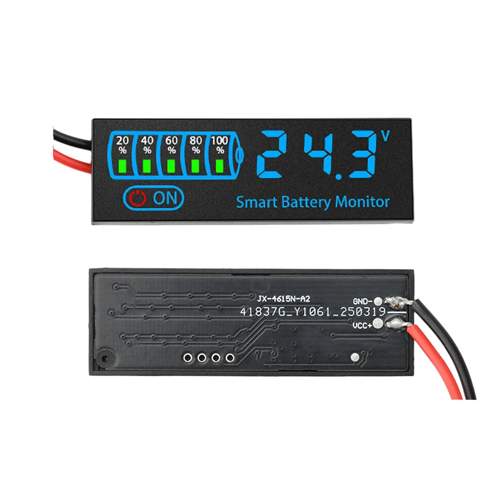 DC7-40V Battery Level Indicator 12V 24V 36V 48V Acid/Lipo Lithium Battery Capacity Board Voltage Battery Charging Tester ﻿